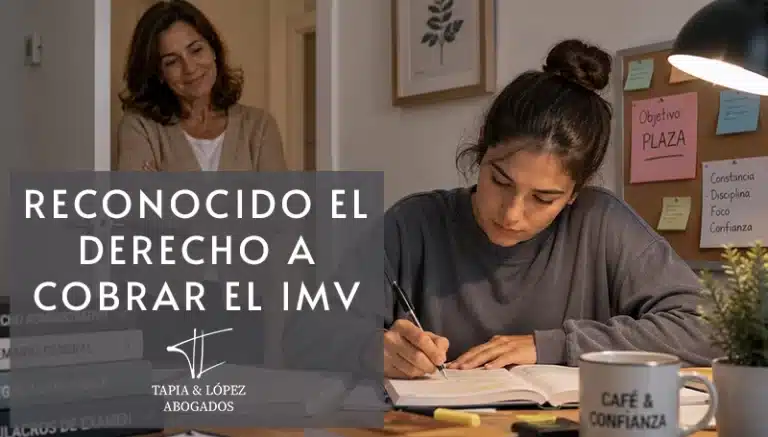 Reconocido el derecho a cobrar el IMV pese a que la hija obtuvo una beca para preparar oposiciones